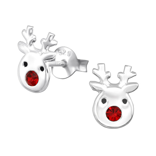 Rudolph Kids Christmas Studs